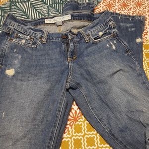 Abercrombie and Fitch Distressed Jeans